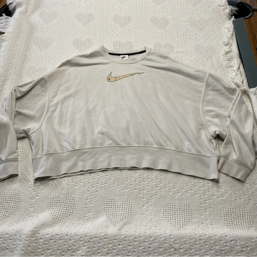 Nike Oversized Cropped Sweatshirt (L)